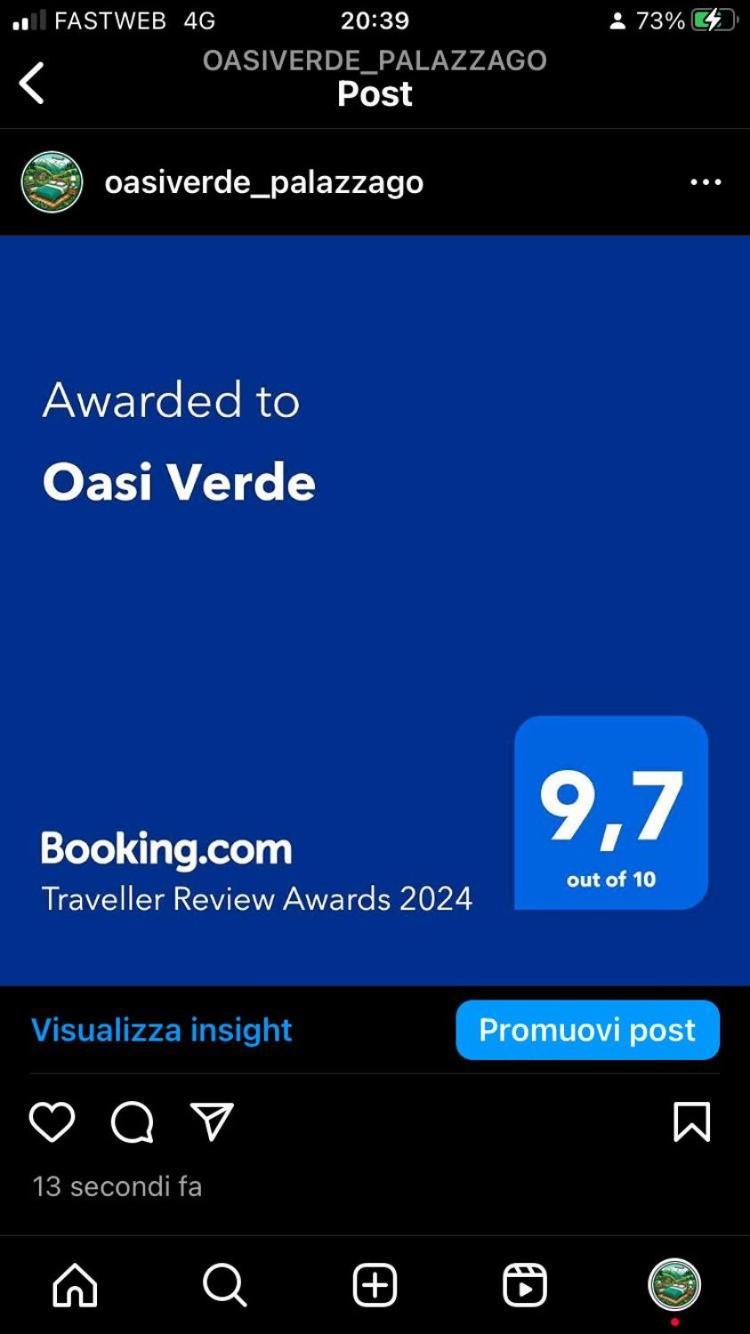 Oasi Verde Palazzago Eksteriør billede